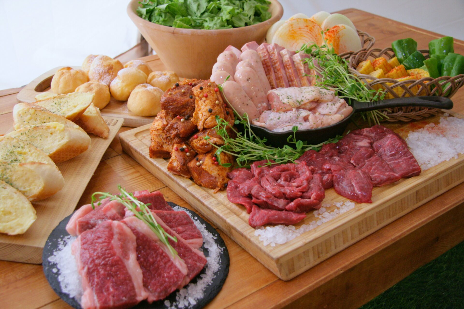 黒毛和牛付き贅沢BBQプランイメージ