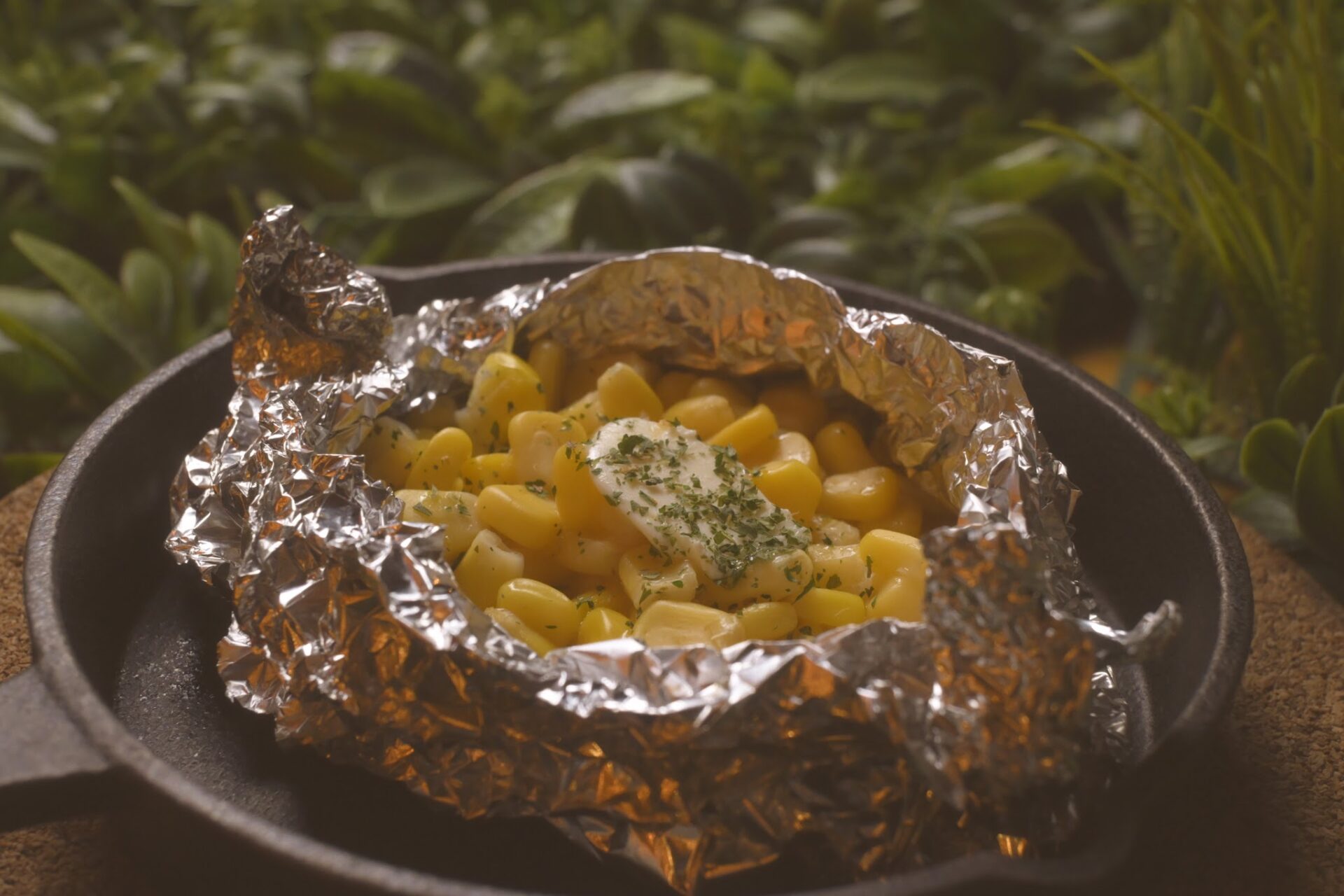 コーン ホイル焼き
