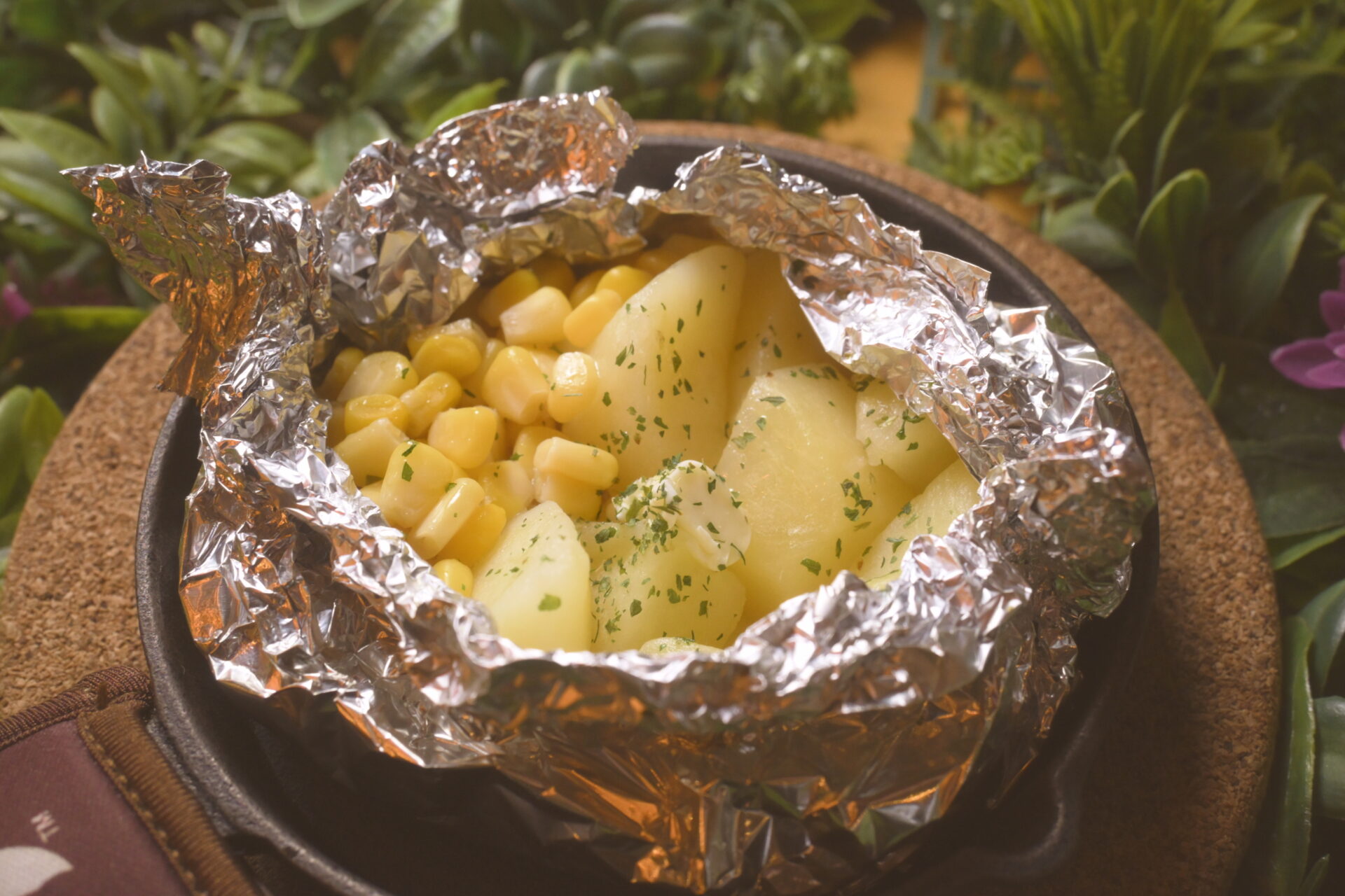 じゃがコーン ホイル焼き