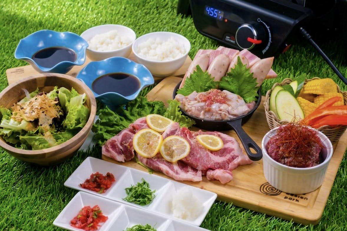 梅雨晴れ間さっぱりBBQプラン 料理イメージ